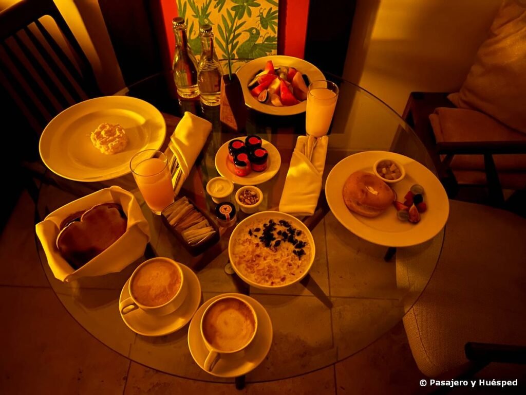 desayuno hotel xcaret