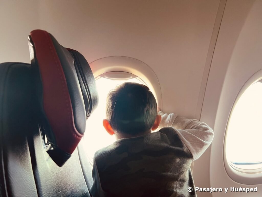 viajar con un niño de 4 años