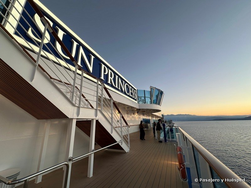 itinerario por Europa. imagen del sun princess